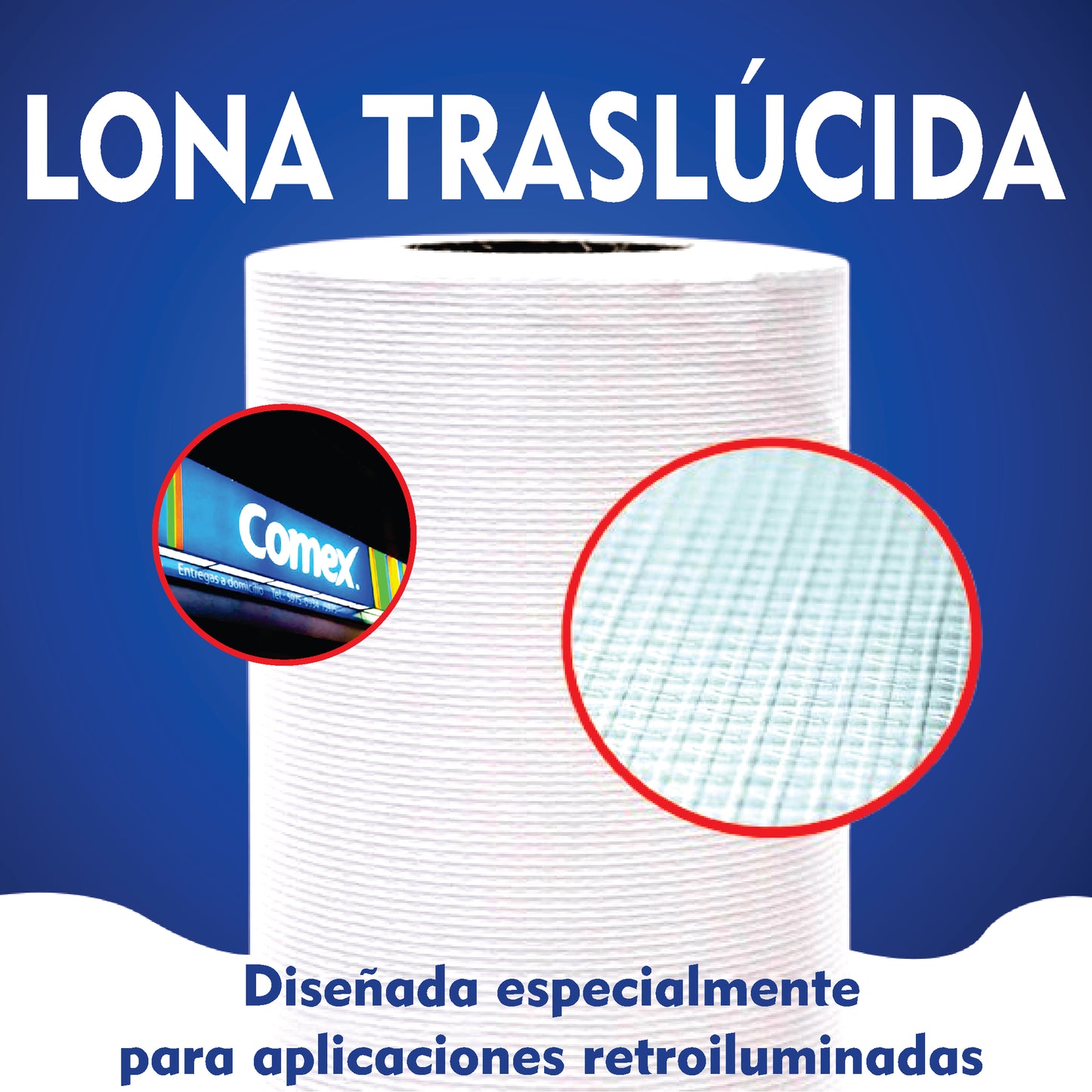 Lona Traslucida M2