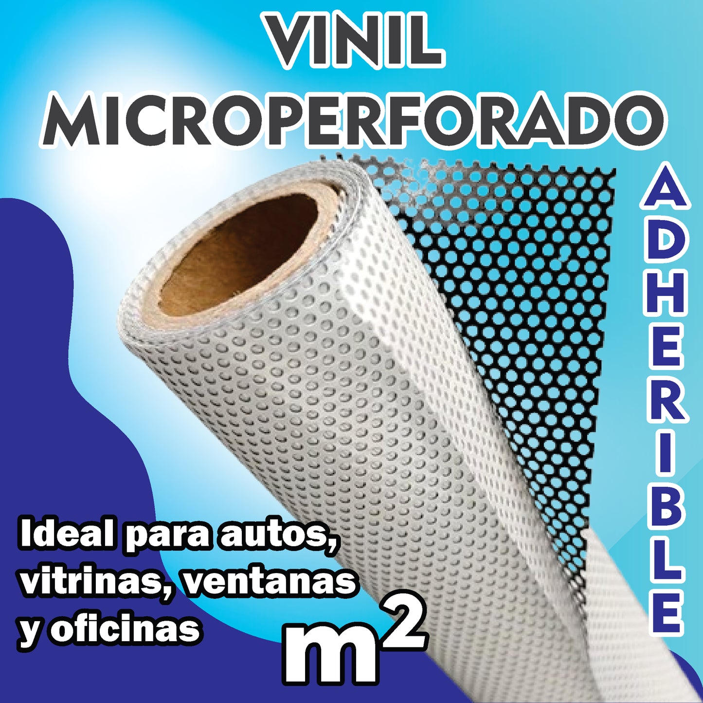 Vinil Microperforado M2