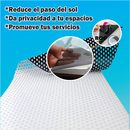 Vinil Microperforado M2